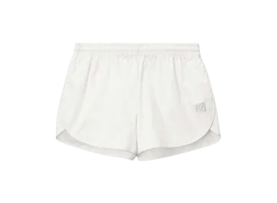 Alexander Wang Nylon Marathon Shorts "White"