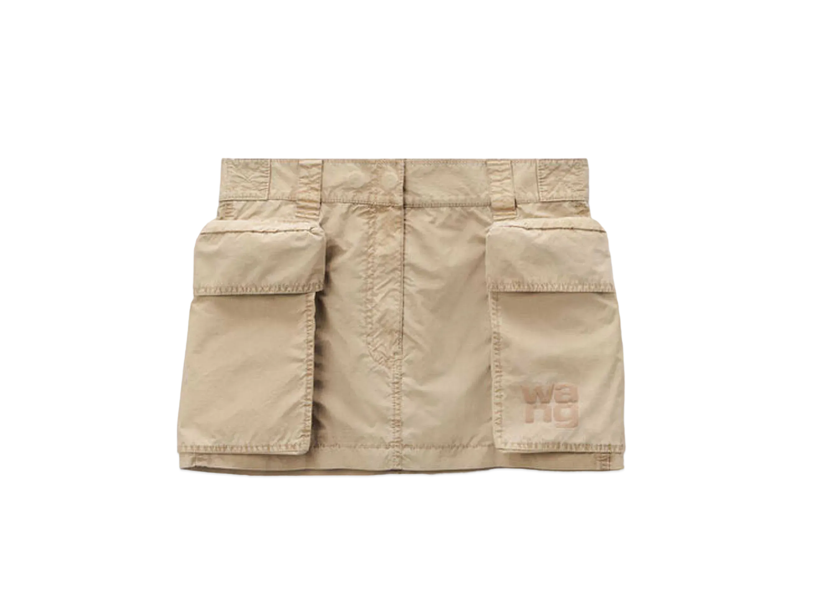Alexander Wang Oversize Pocket Cargo Mini Skirt "Safari"