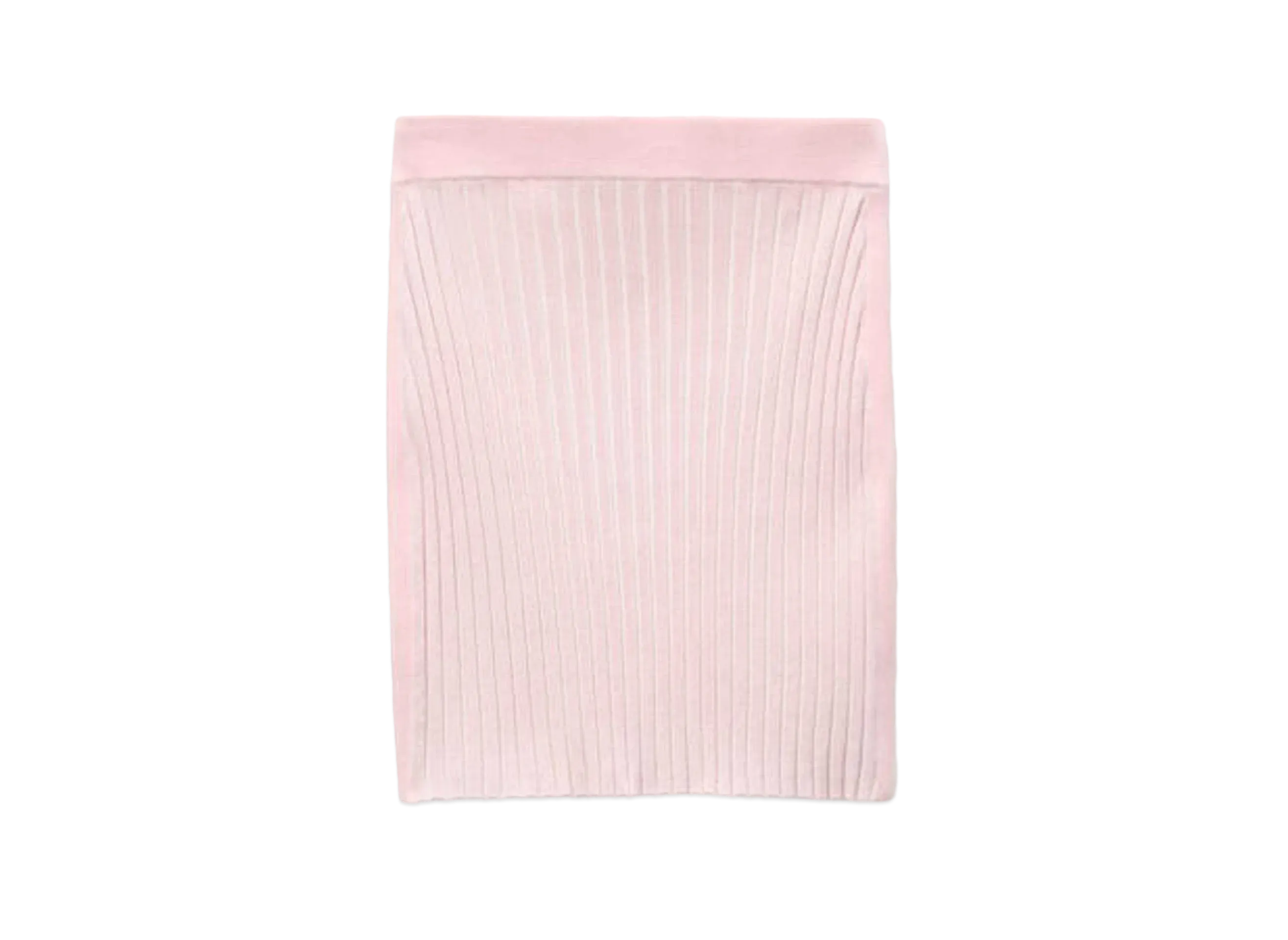 Alexander Wang Rib Knit Mini Dress "Ballerina Pink"