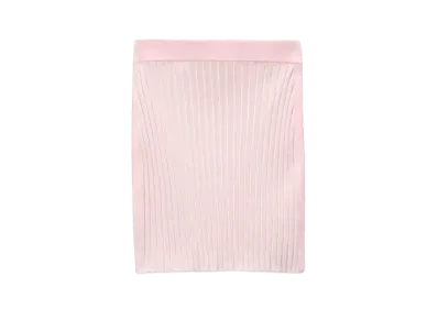 Alexander Wang Rib Knit Mini Dress "Ballerina Pink"