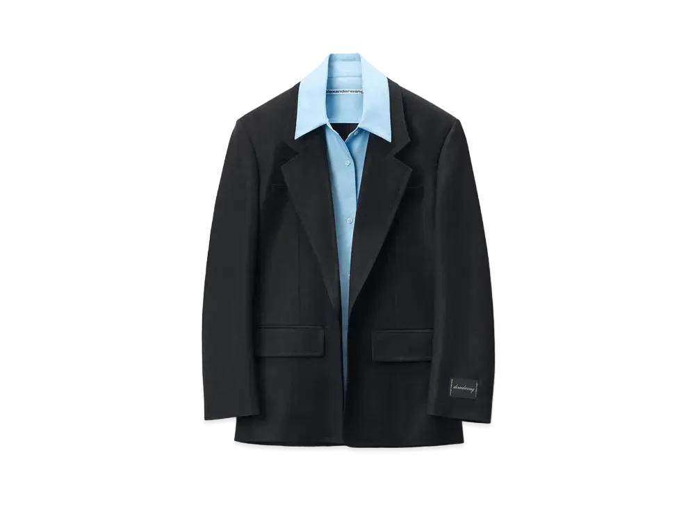 Alexander Wang Prestyle Dickie Oversize Jacket "Black"