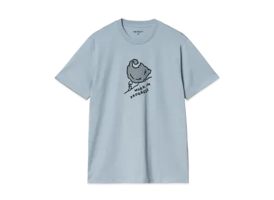 Carhartt WIP S/S Move On Up T-Shirt "Dusty Ice/Black"