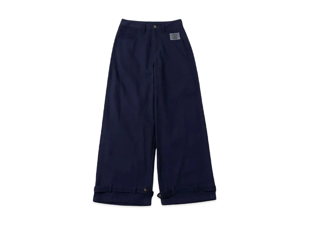 HTH assorted belt pants " NAVY"