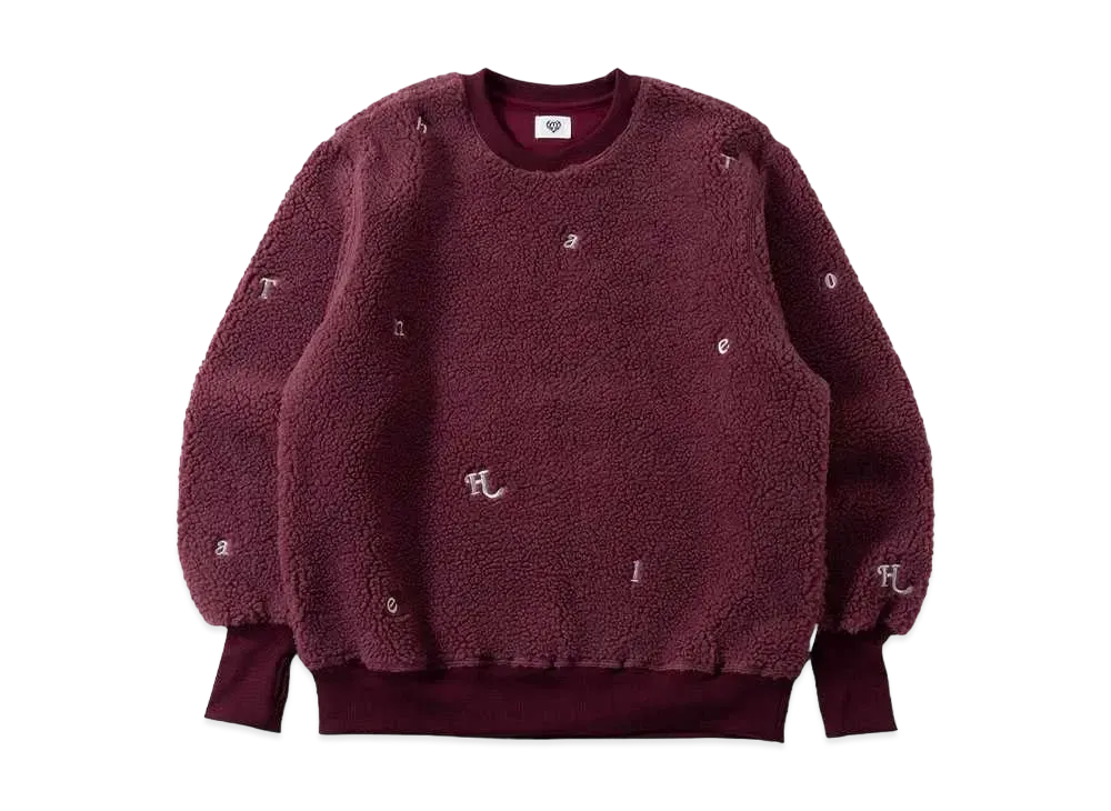 HTH boa pullover "BORDEAUX"