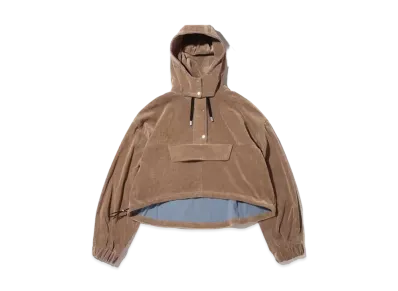 atmos pink x Riehata Corduroy Hoodie "Brown"