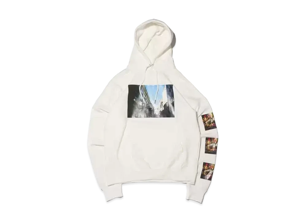 atmos pink x Jewelty Photo Hoodie "Offwhite"