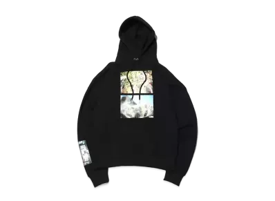 atmos pink x Jewelty Photo Hoodie "Black"