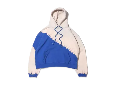 atmos pink Bleach Hoodie "Blue"