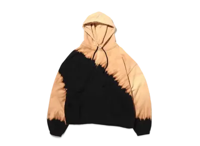 atmos pink Bleach Hoodie "Black"