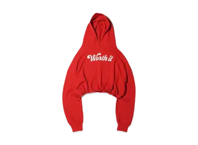 atmos pink Logo Sweatshirt Hoodie "Red"