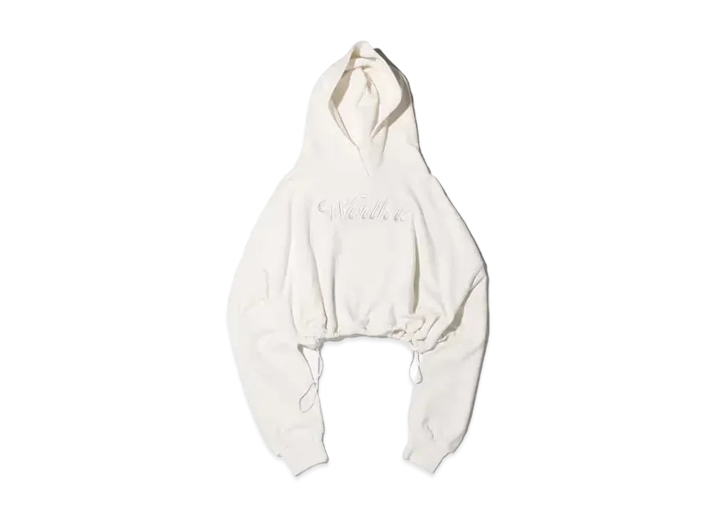 atmos pink Logo Sweatshirt Hoodie "White"