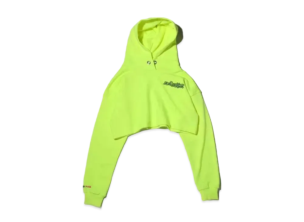 atmos pink x Super Lovers Short Take Hoodie "Yellow"