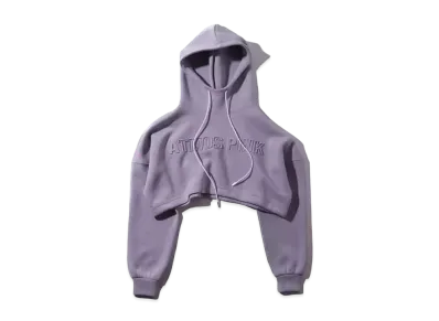 atmos pink Embossed Hoodie "Purple"