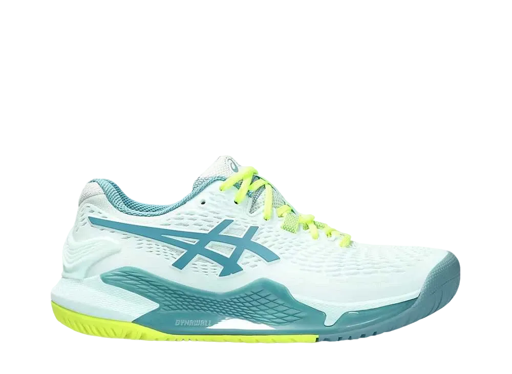 アシックス ウィメンズ ゲルレゾリューション9 ワイド "スーシングシー/グリスブルー"