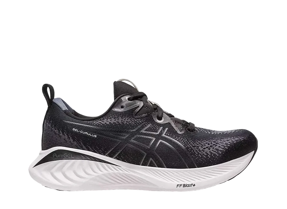 アシックス ウィメンズ ゲルキュムラス25 ワイド "ブラック/ホワイト"