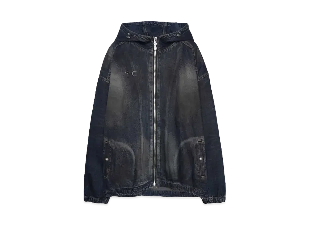 サグクラブ ベーシックエンブレムデニムジャケット "ブルー"