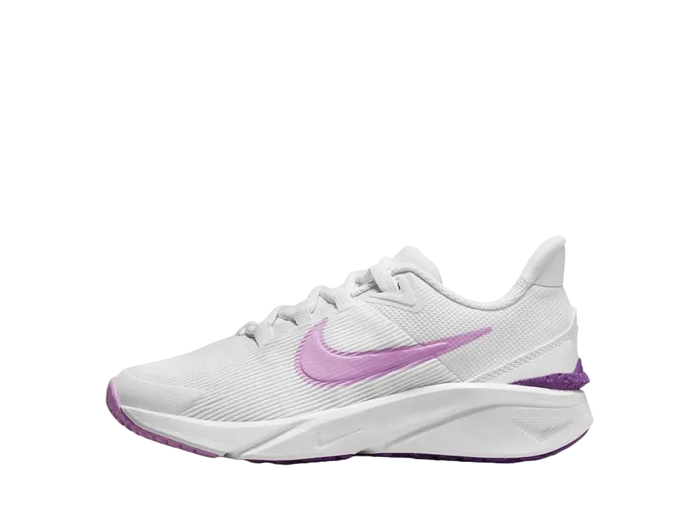 ナイキ GS スターランナー4 "サミットホワイト/バイオテック/ビヨンドピンク"