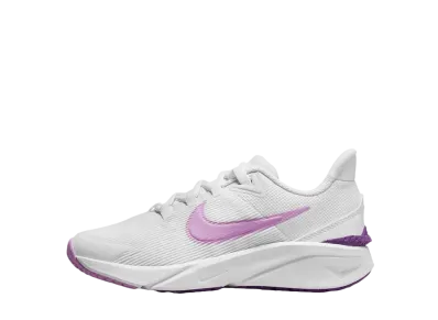 Nike GS Star Runner 4 "Summit White/Viotech/Beyond Pink"
