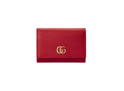 GUCCI GG Marmont Medium Wallet "Red"