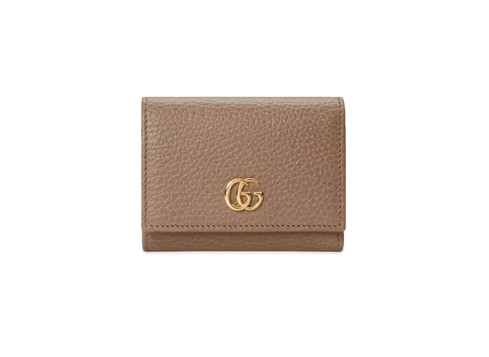 グッチ GGマーモント ミディアム ウォレット "スモークピンク" ‎644407 CAO0G 5729