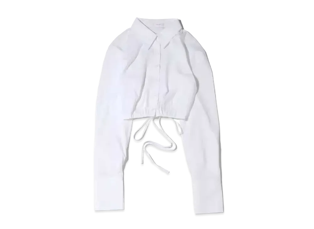 atmos pink Bibi Back Open Short Shirt "White"