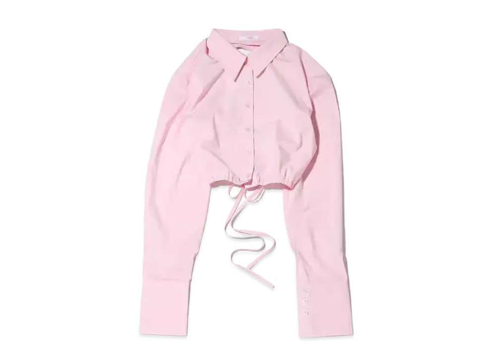 atmos pink Bibi Back Open Short Shirt "Pink"