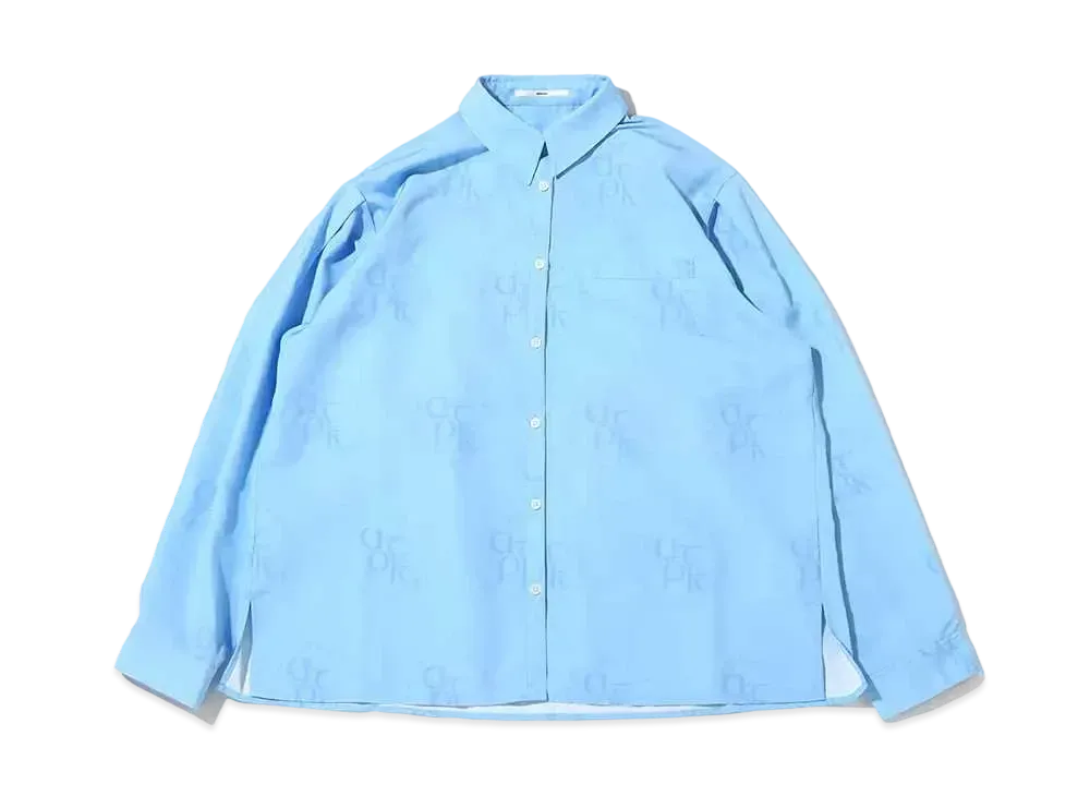 atmos pink Allover Print Shirt "Sax"