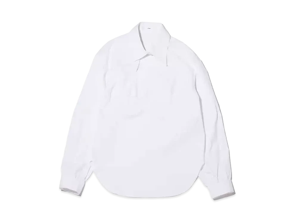 atmos pink Front-Cut Wire Shirt "White"