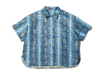 atmos pink x Riehata Enamel Big Shirt "Python"