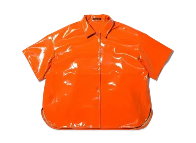 atmos pink x Riehata Enamel Big Shirt "Orange"