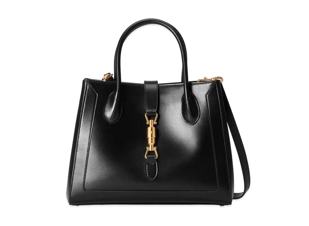 GUCCI Jackie 1961 Medium Tote Bag "Black"
