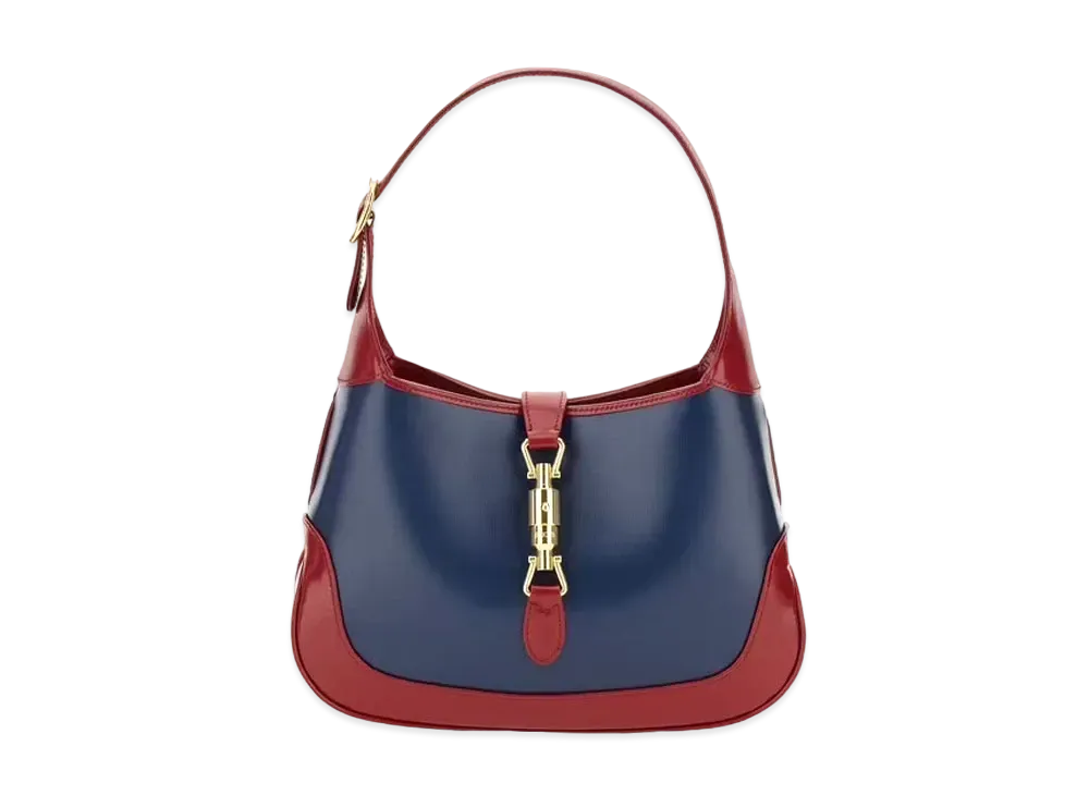 GUCCI Jackie 1961 Small Shoulder Bag "Navy"
