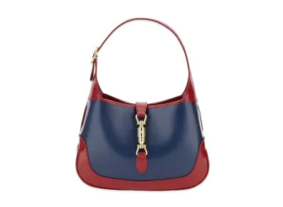 GUCCI Jackie 1961 Small Shoulder Bag "Navy"