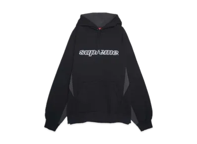 Supreme Division Hooded Sweatshirt "Black"