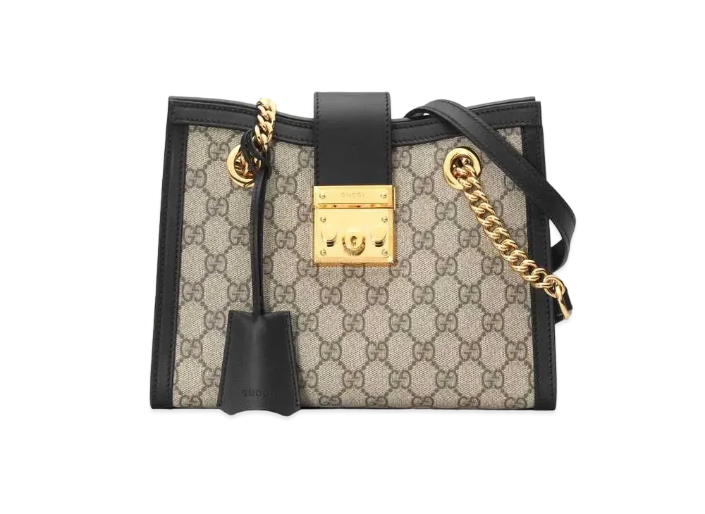 GUCCI Padlock Small GG Shoulder Bag "GG Supreme"