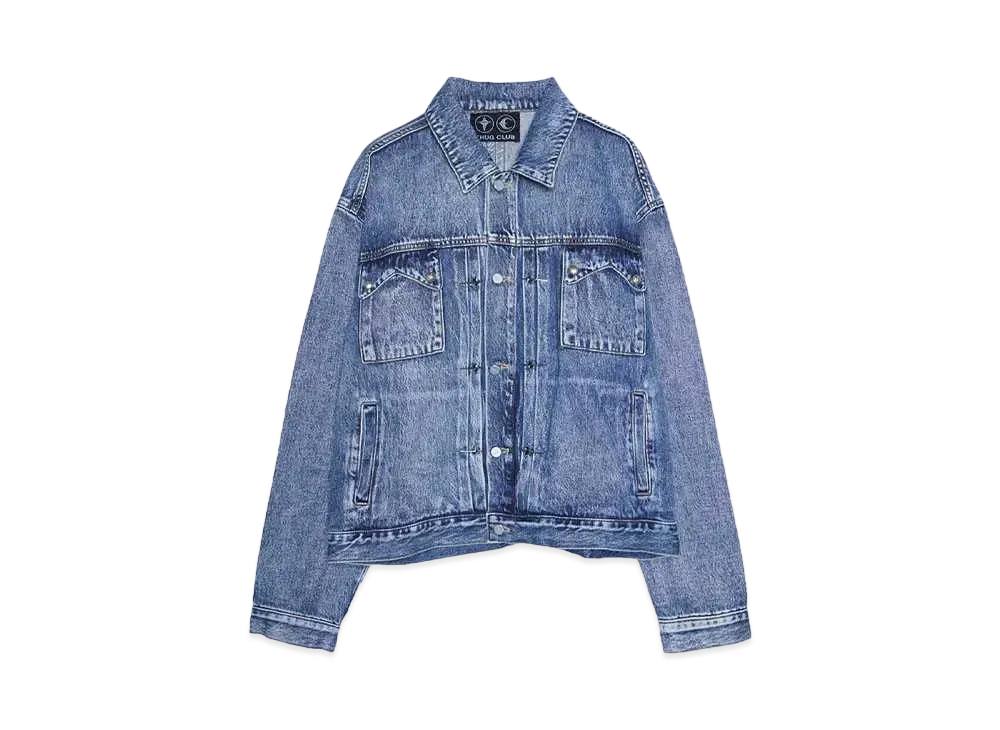 THUG CLUB Claw Denim Jacket 