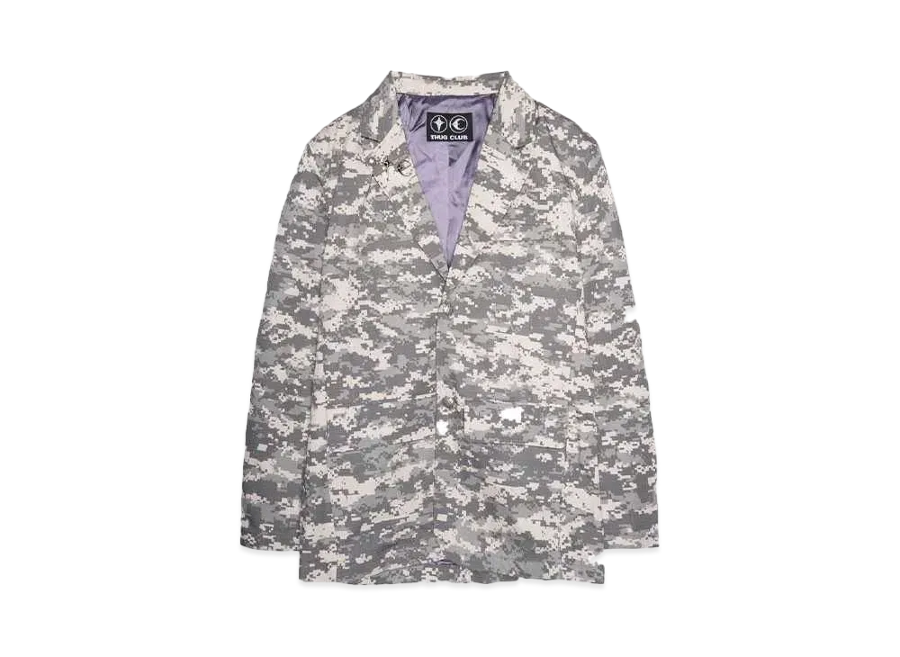 THUG CLUB TC Army Blazer "GREY"