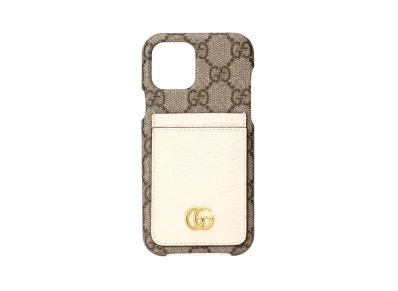 GUCCI GG Marmont iPhone 12/12 Pro Case "GG Supreme・White"