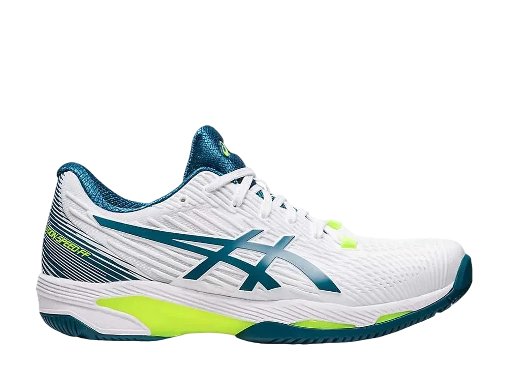 アシックス ソリューション スピード FF2 "ホワイト/レストフルティール"