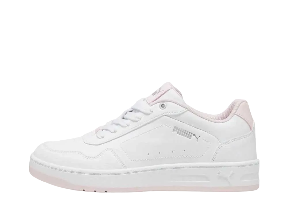 プーマ ウィメンズ コート クラッシー "ホワイト/ウィスプオブピンク/シルバー"