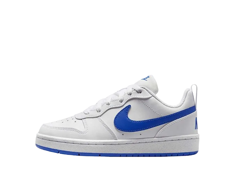 Nike GS Court Borough Low Recraft "White/Hyper Royal"