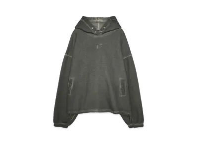 THUG CLUB Color Emblem Hoodie "KHAKI"