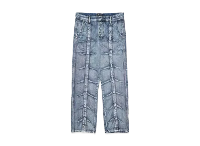 THUG CLUB Line GOB Denim Pants "BLUE"