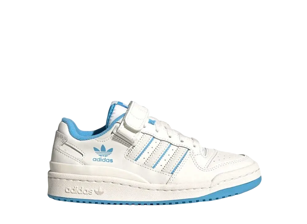 adidas GS Forum Low "Footwear White/Semi Blue Burst"