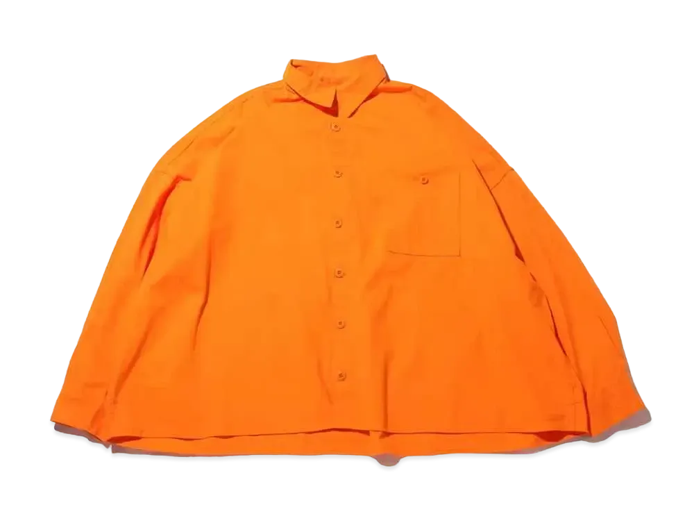 atmos pink Vivid Color Shirt "Orange"
