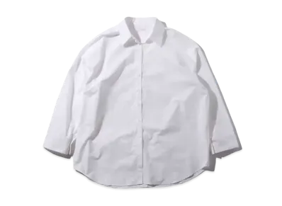 atmos pink Back Button Collar Shirt TX "White"