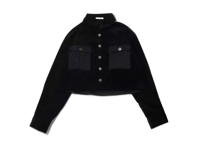 atmos pink Corduroy Cargo Shirt "Black"