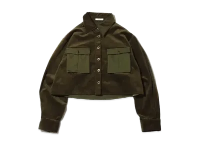 atmos pink Corduroy Cargo Shirt "Khaki"