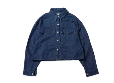 atmos pink Big Pocket Denim Shirt "Blue"