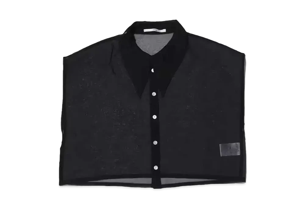 atmos pink Organdy Noslee Shirt "Black"